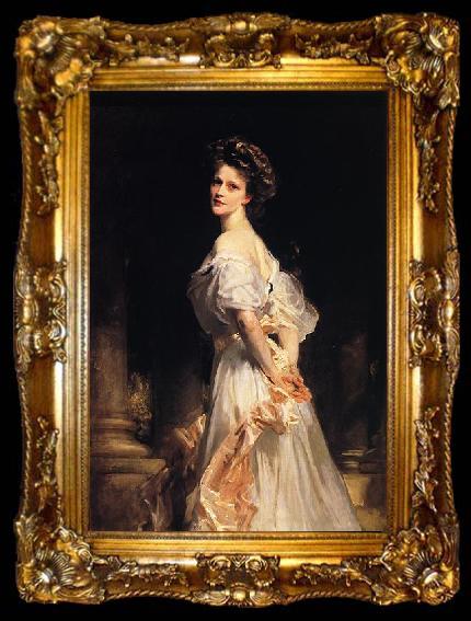 framed  John Singer Sargent Portrait of Mrs. Waldorf Astor, ta009-2